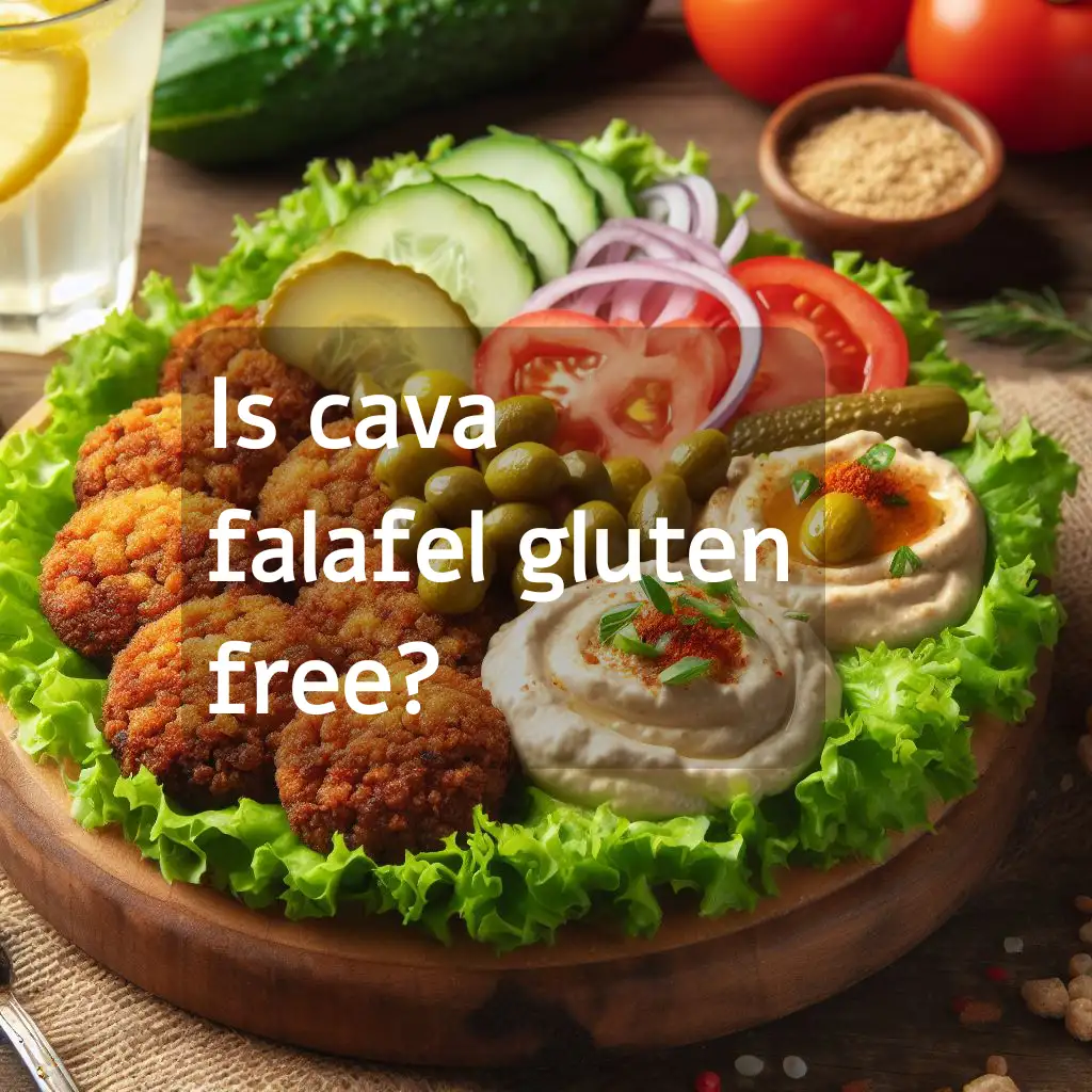Is Cava Falafel Gluten Free?